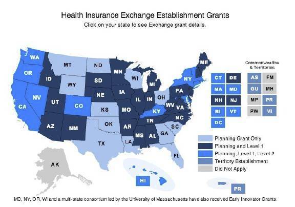Obamacare price so far: $4.4b to set up state exchanges, $910m to California alone