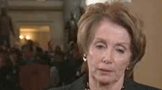 Pelosi supports Harry Reid’s decision to drop assault weapons ban from Senate bill