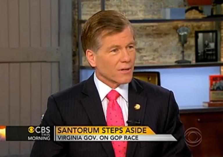 McDonnell: Santorum should endorse Romney