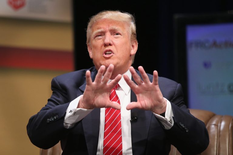 Trump has sought to distance himself from fraudster Felix Sater.Â (Photo by Scott Olson/Getty Images)