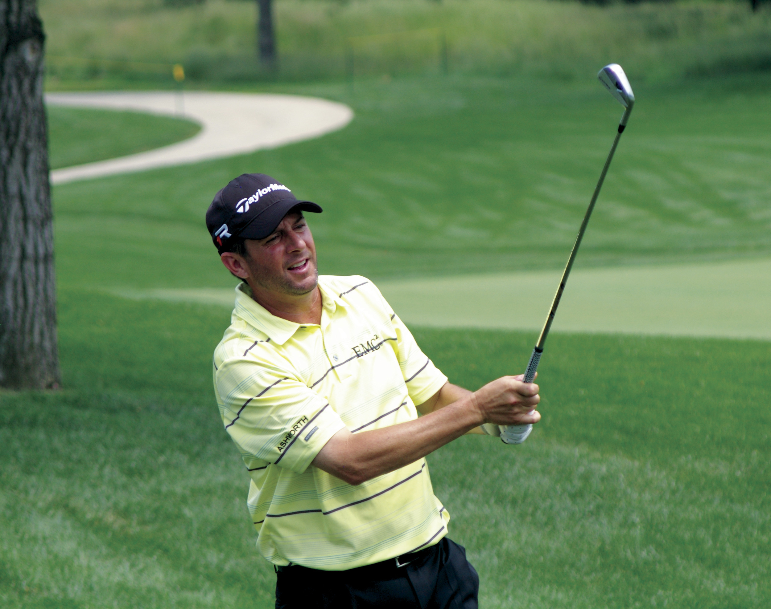 Billy Andrade swings through TPC Potomac as he aims for Champions Tour