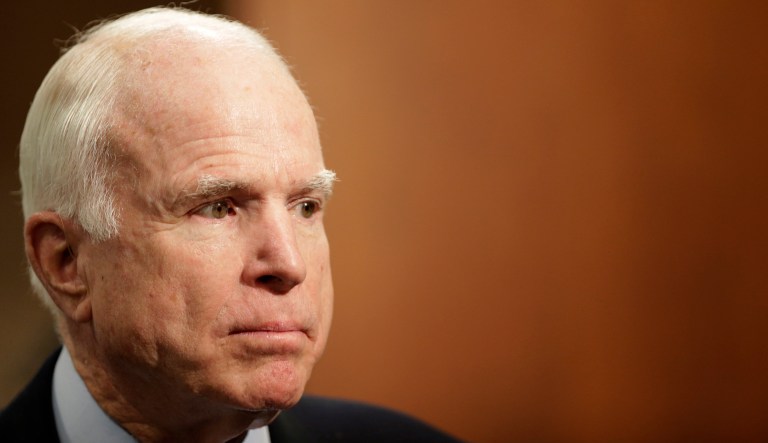 Though controversial, U.S. support for rebels had bipartisan support. (AP Photo/Amel Emric)