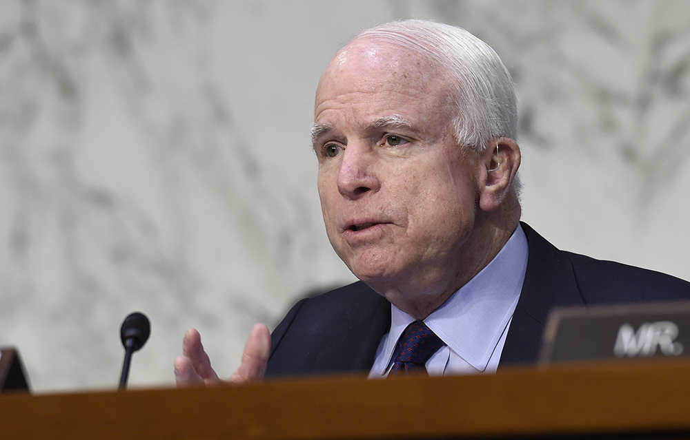 McCain demands military help on U.S. border