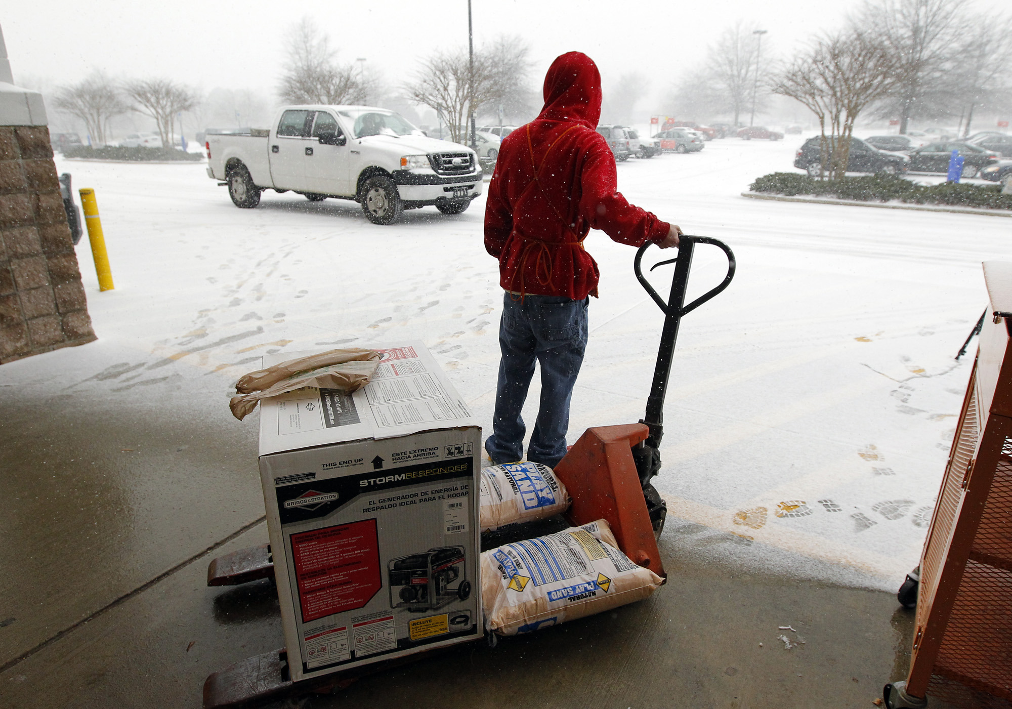 Bad weather puts the chill on many companies