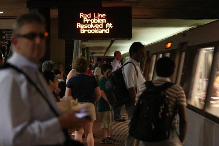 Metro riders (Examiner file photo)