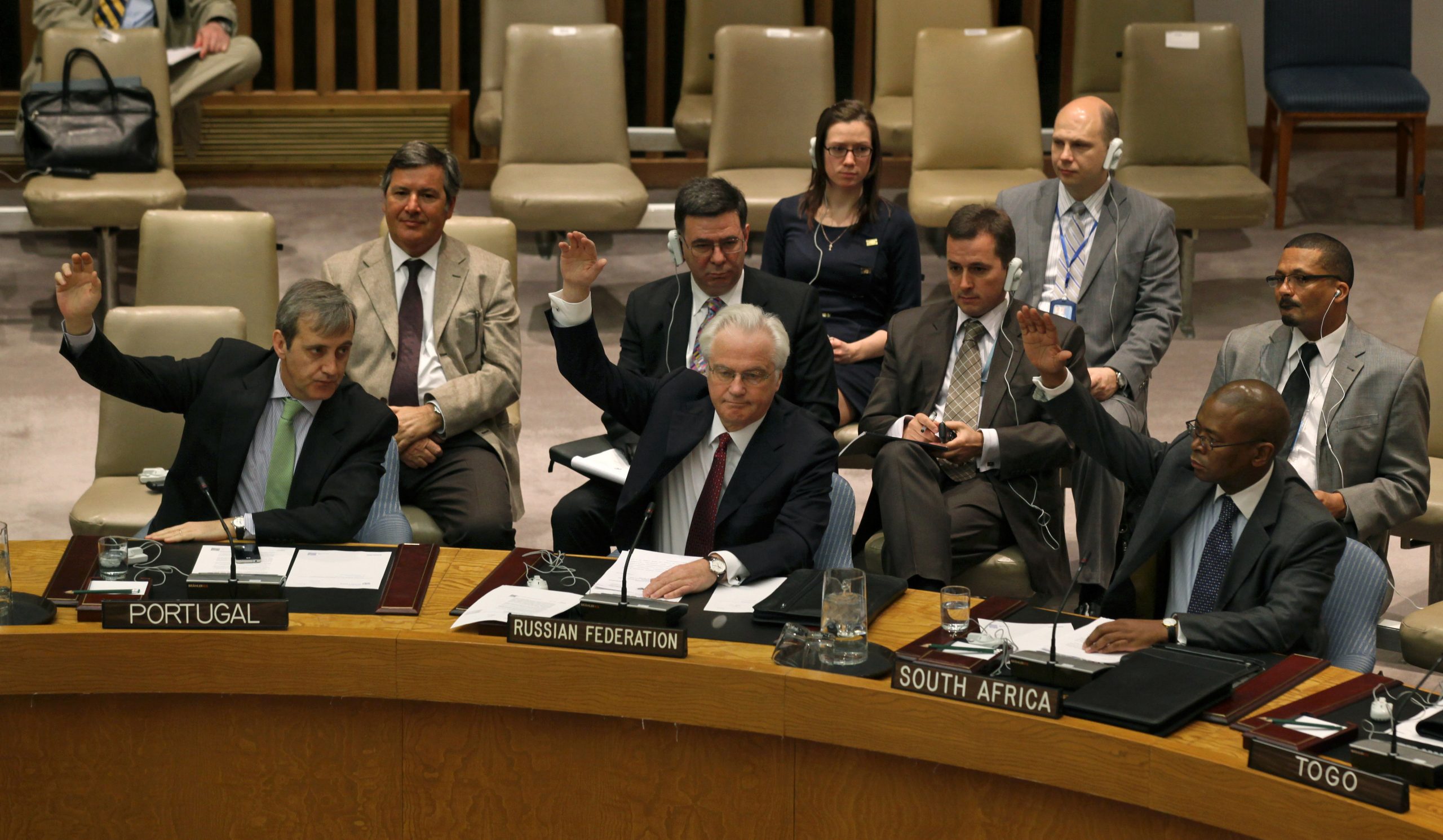 Russia is in charge of the UN Security Council. Are we ready to defund the UN now?