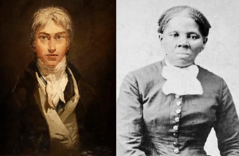 Turner is famous for his dramatic oil paintings and scenic watercolor paintings of landscapes. (AP Photo/Alexander Zemlianichenko)