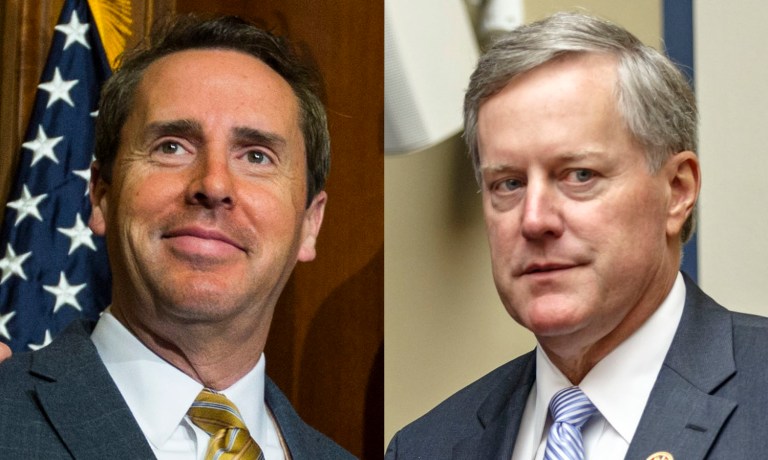 Reps. Mark Walker and Mark Meadows demanded complete repeal of Obamacare long before a replacement's available. (AP Photo/J. Scott Applewhite)