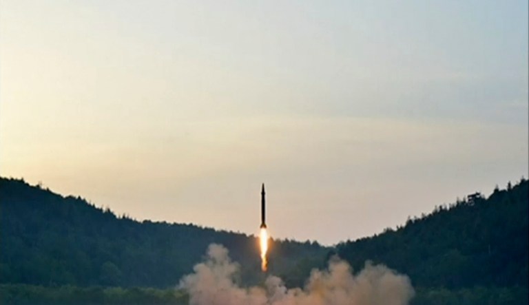 The launch is the latest in a series of missile tests, despite condemnation from much of the world. (KRT via AP Video)