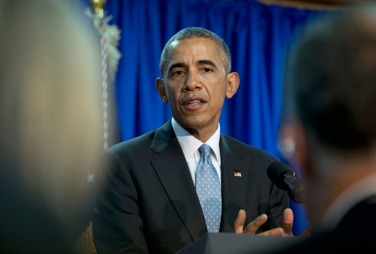 President Obama predicted that the Democratic primary contest would be over by the convention at the end of July and both sides will mend fences. (AP Photo/Carolyn Kaster)