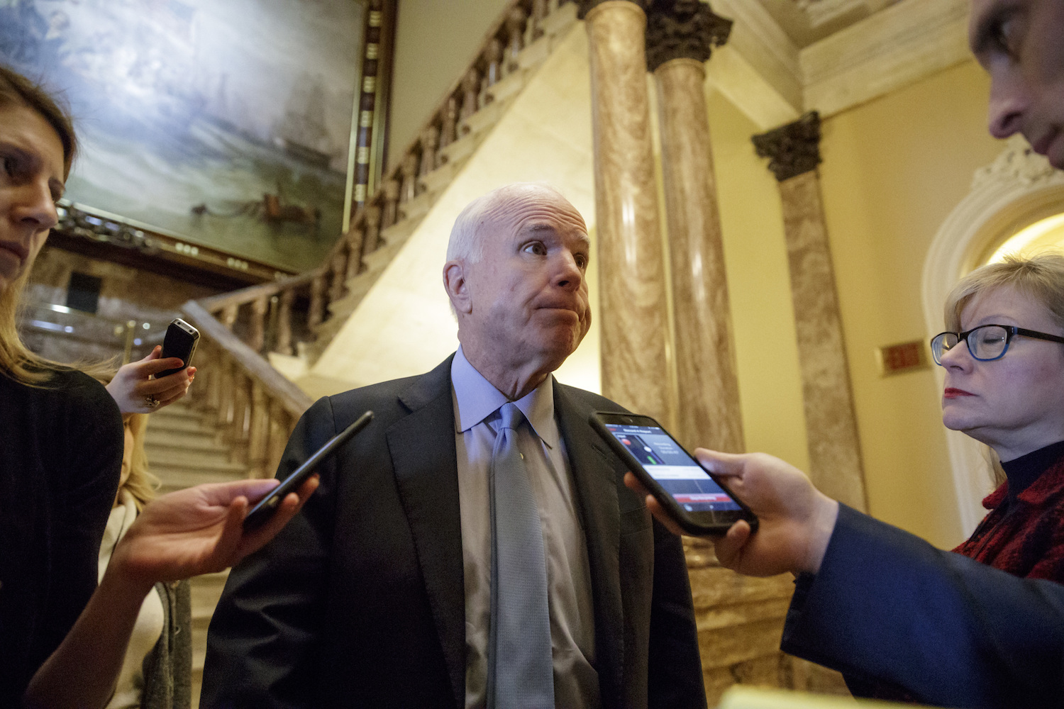 McCain: Flynn distraction ‘sucks the oxygen out of the room’