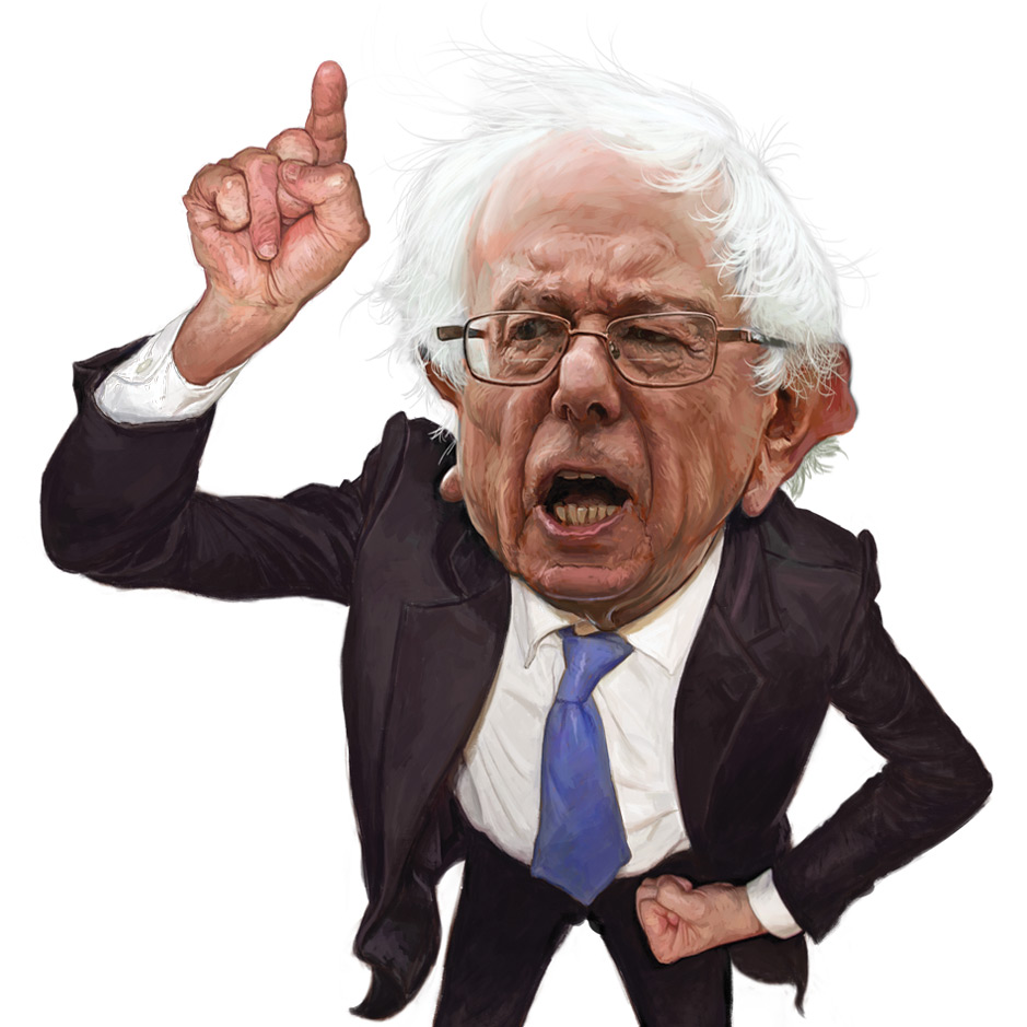 Bernie at the Bridge