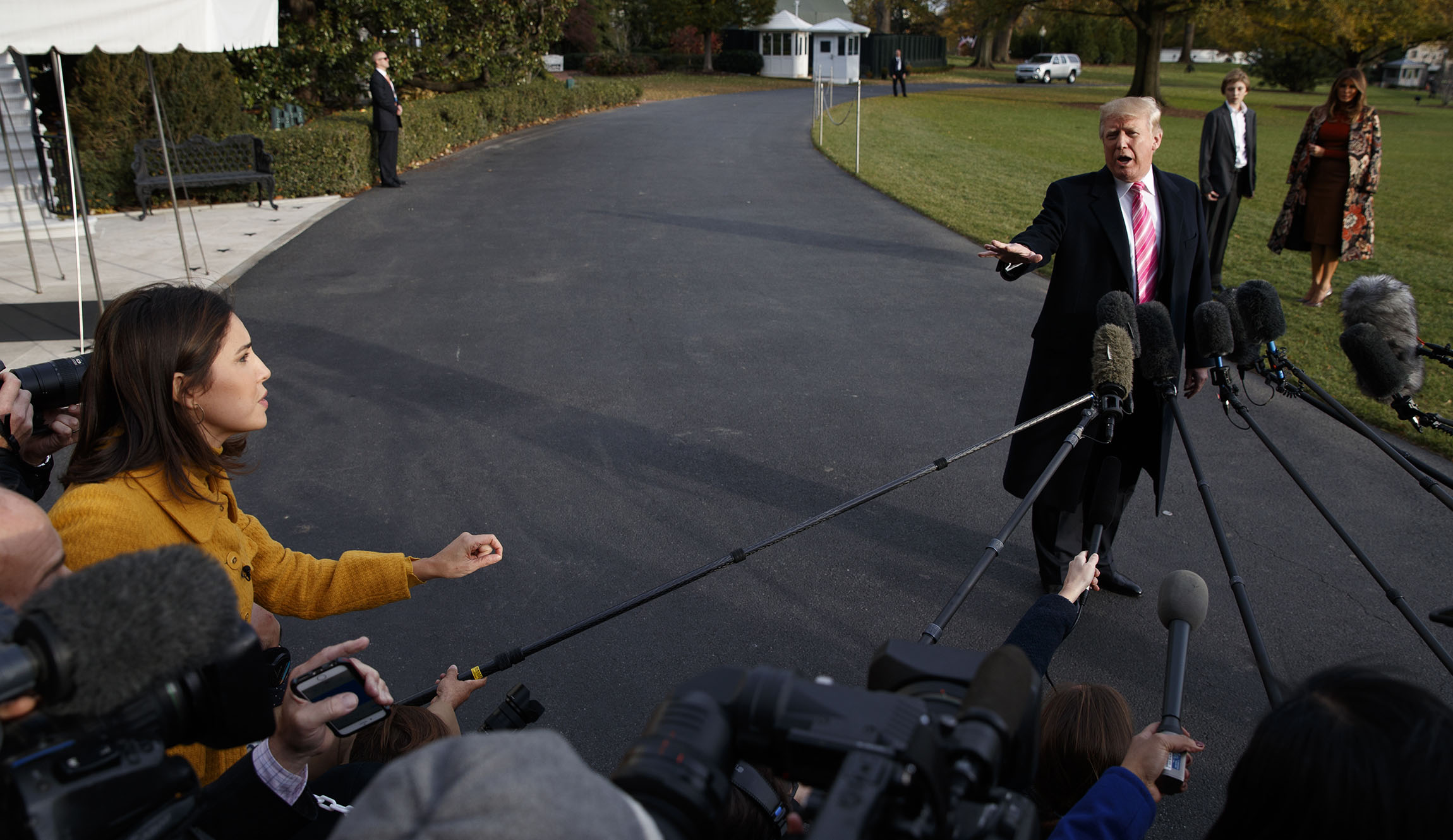 Trump’s two-course Thanksgiving holiday offensive against the media earns him an extra helping of backlash