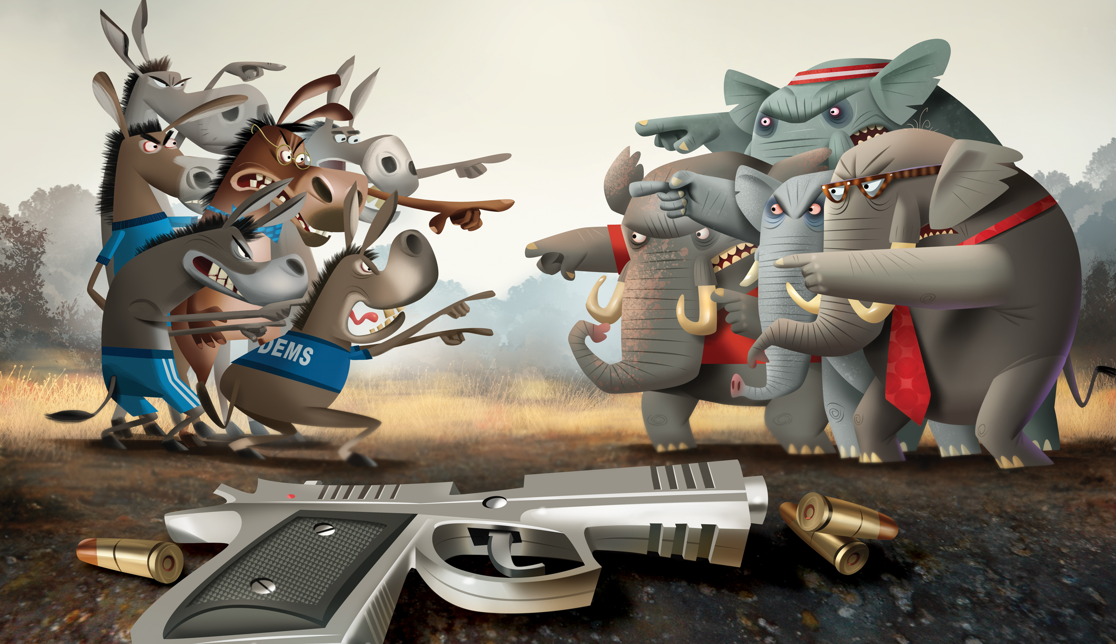 The cynical use of political violence