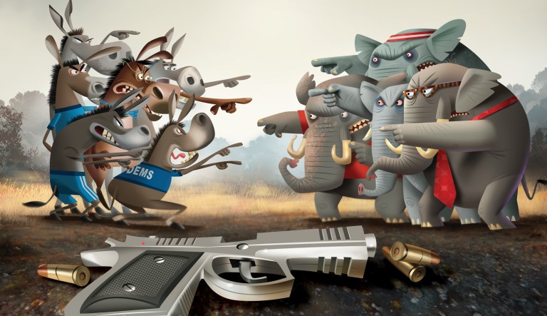 The cynical use of political violence