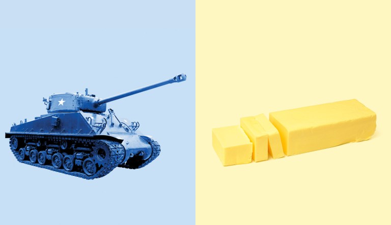 Guns vs. butter