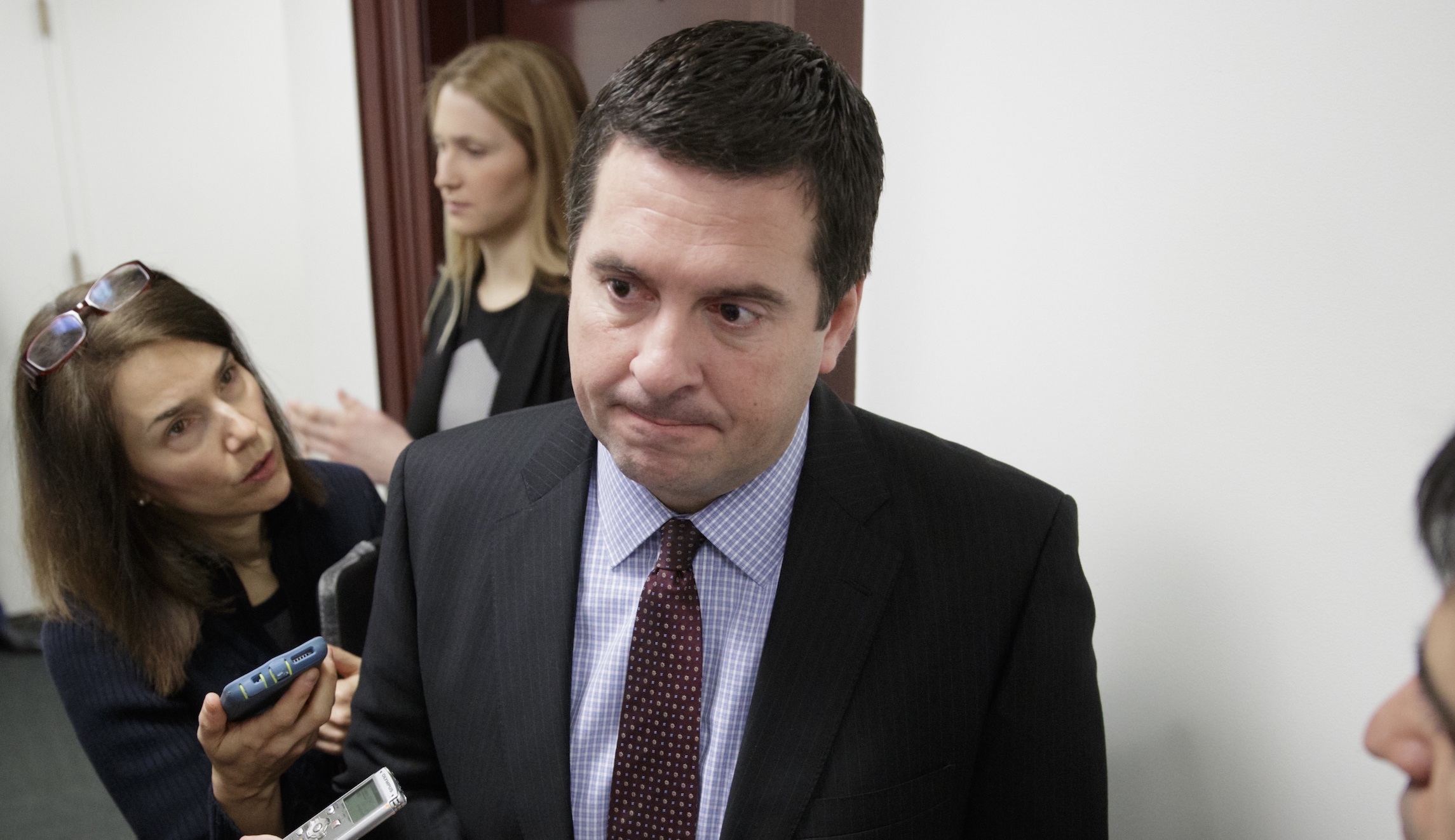 Democrats lash Devin Nunes plan for private chat with William Barr