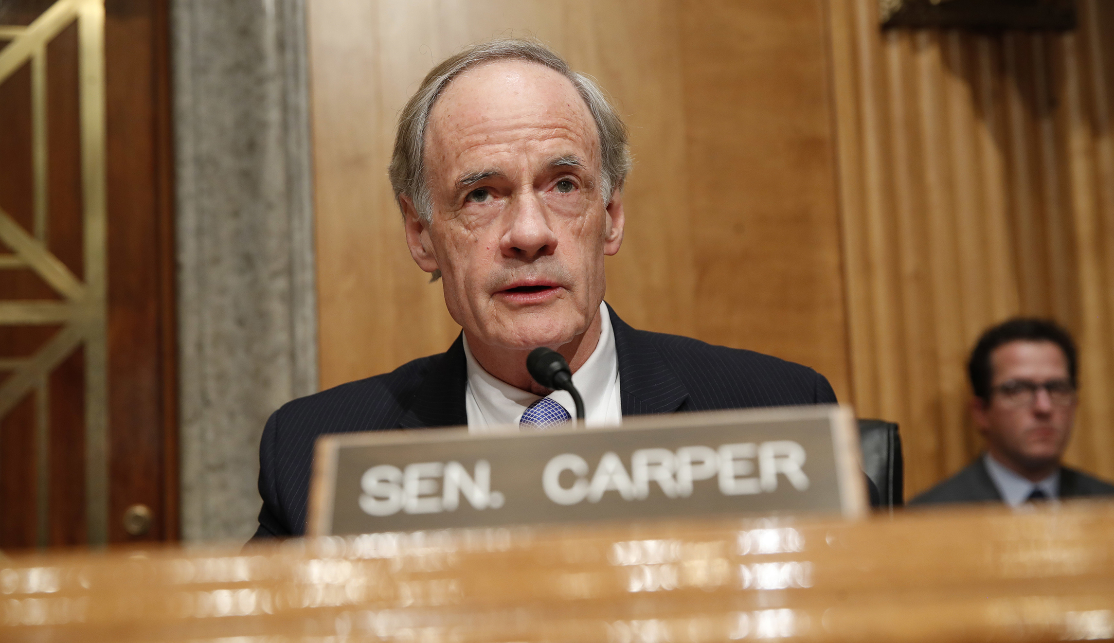 Sen. Tom Carper, EPA spar over climate grant program