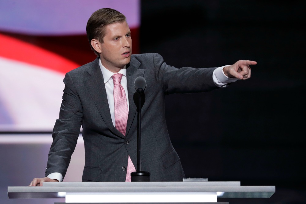 Eric Trump on father’s 3 a.m. tweets: His energy can be a ‘downfall’ sometimes
