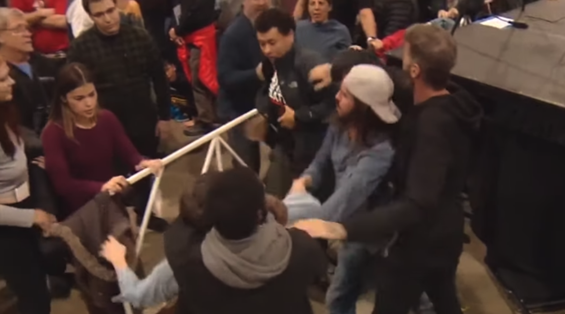 ‘A lot of white liberals are racist’: Black Guns Matter founder defends supporter attacked at Sanders rally