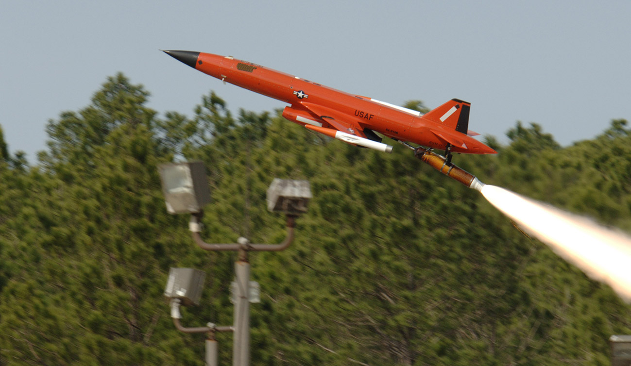 Military training drone washes ashore in Florida park