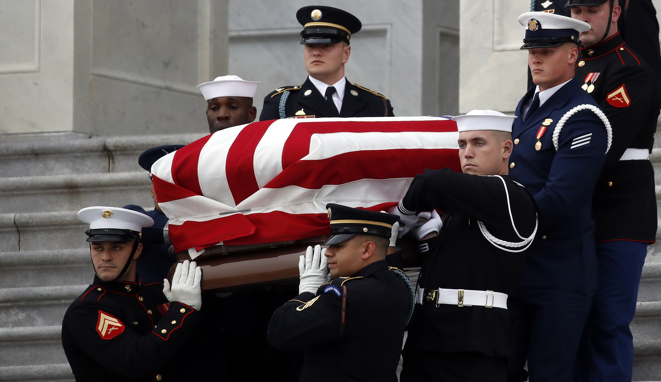 George H.W. Bush remembered in Washington