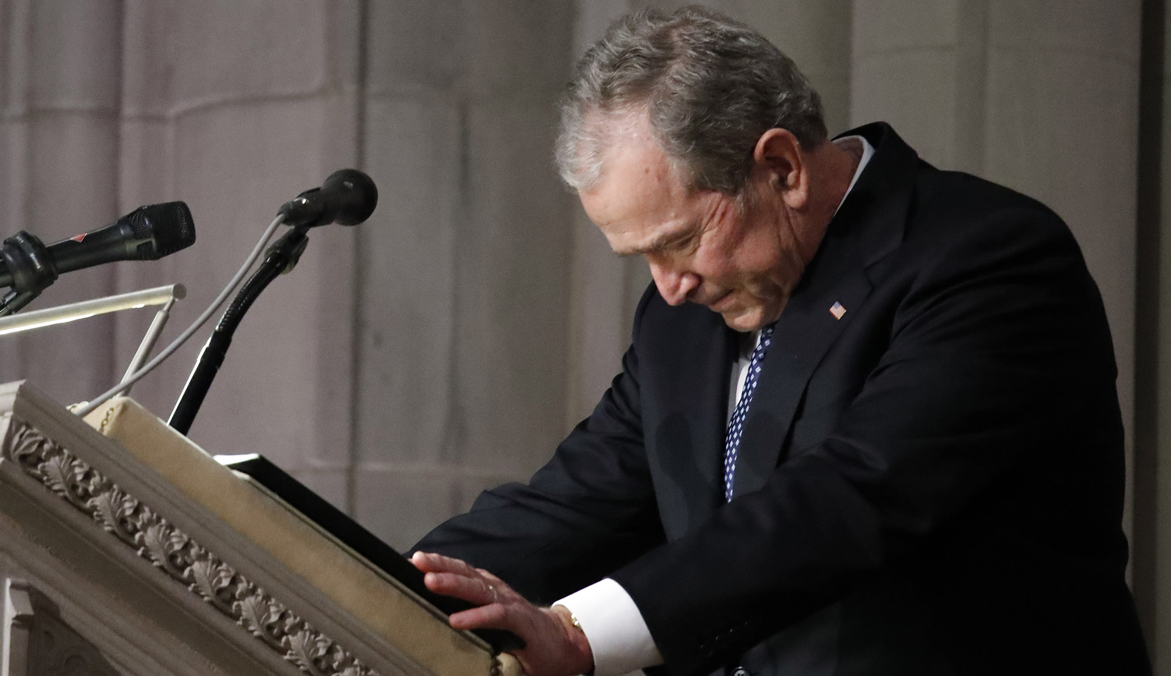 George H.W. Bush remembered in Washington
