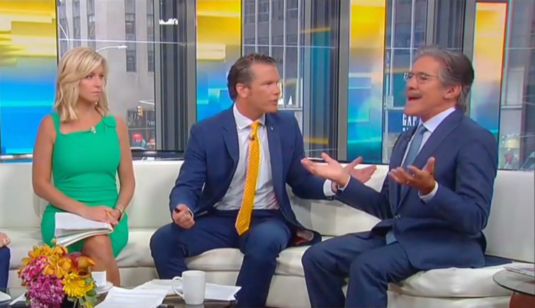 Geraldo Rivera, Pete Hegseth