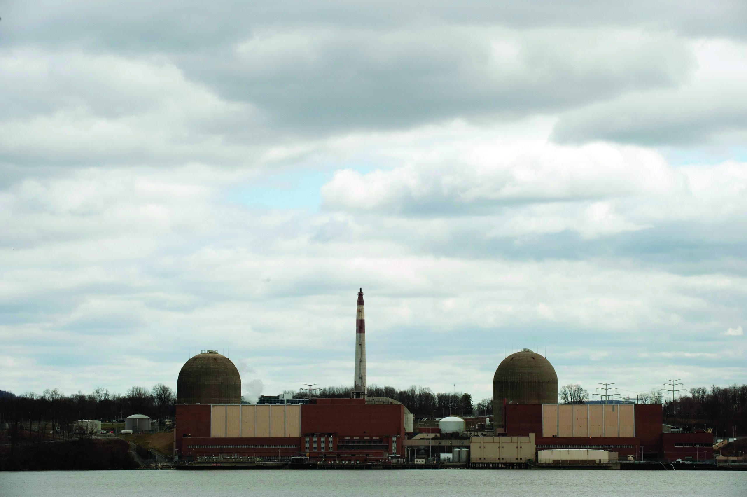 The Indian Point Nuclear Power Plant on