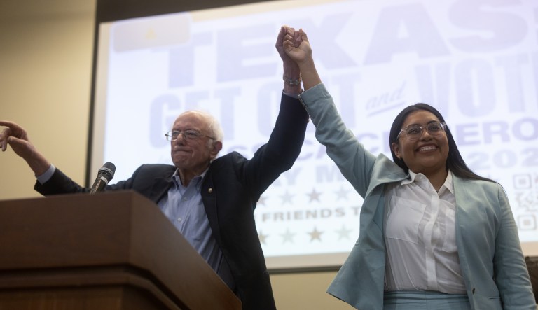 Bernie Sanders campaigns for progressive Democrat ahead of Texas House runoff