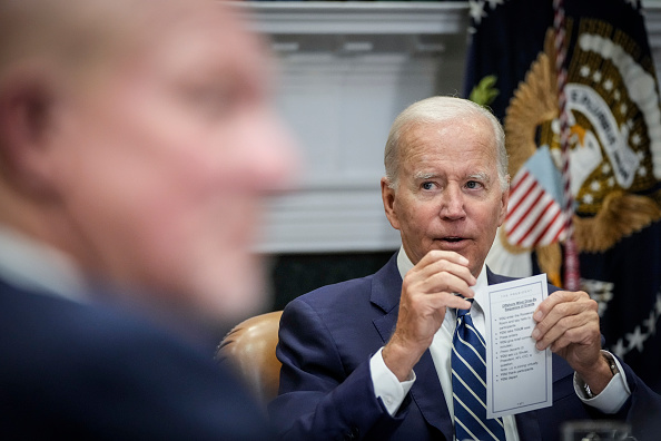 President Biden Attends Federal-State Offshore Wind Implementation Partnership Meeting At The White House