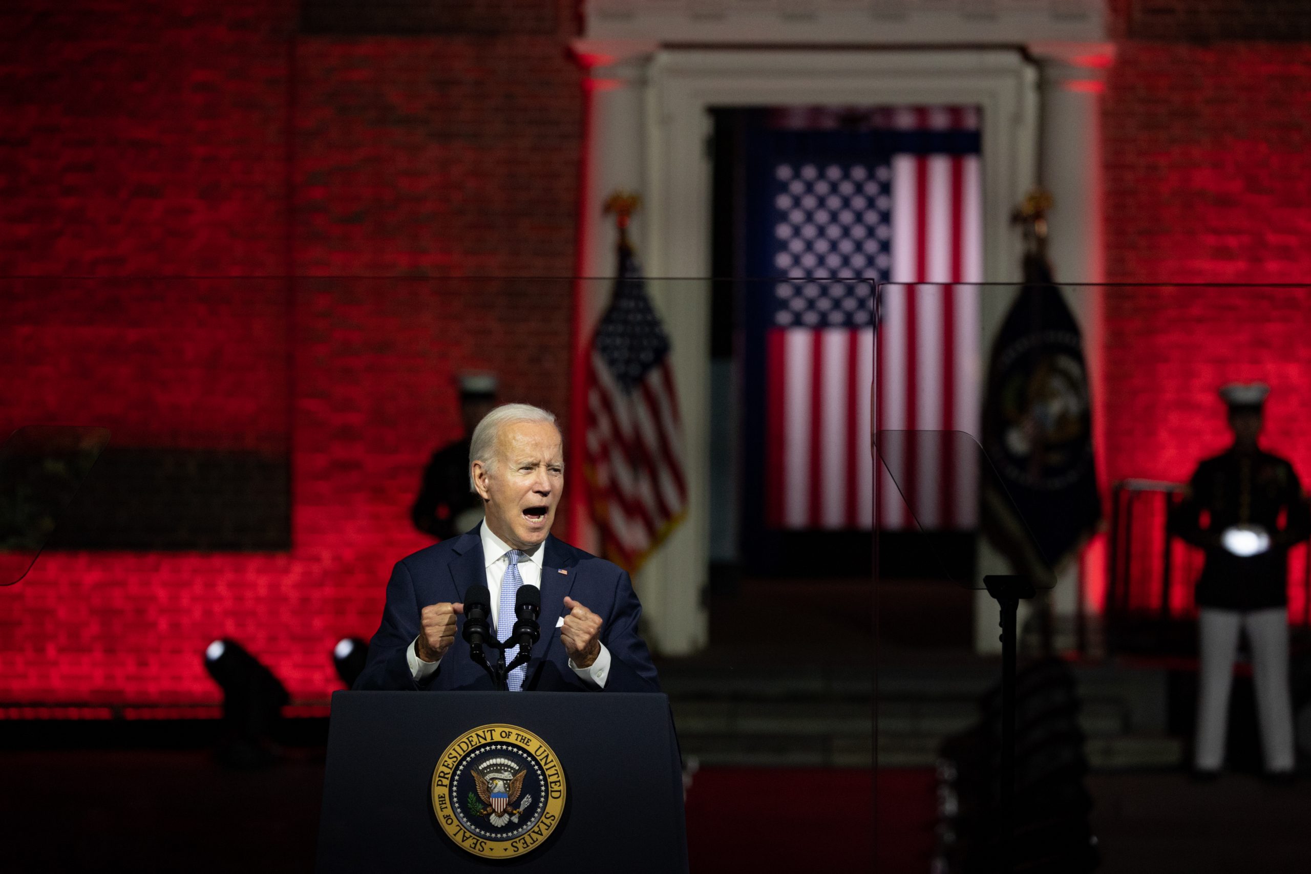 Democrats run from Biden’s divisive MAGA speech