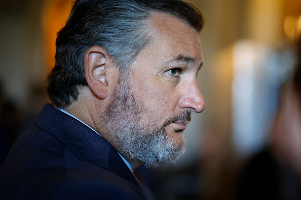 Sen. Ted Cruz (R-TX) walks off the Senate floor between votes at the U.S. Capitol on July 19, 2022 in Washington, DC. 