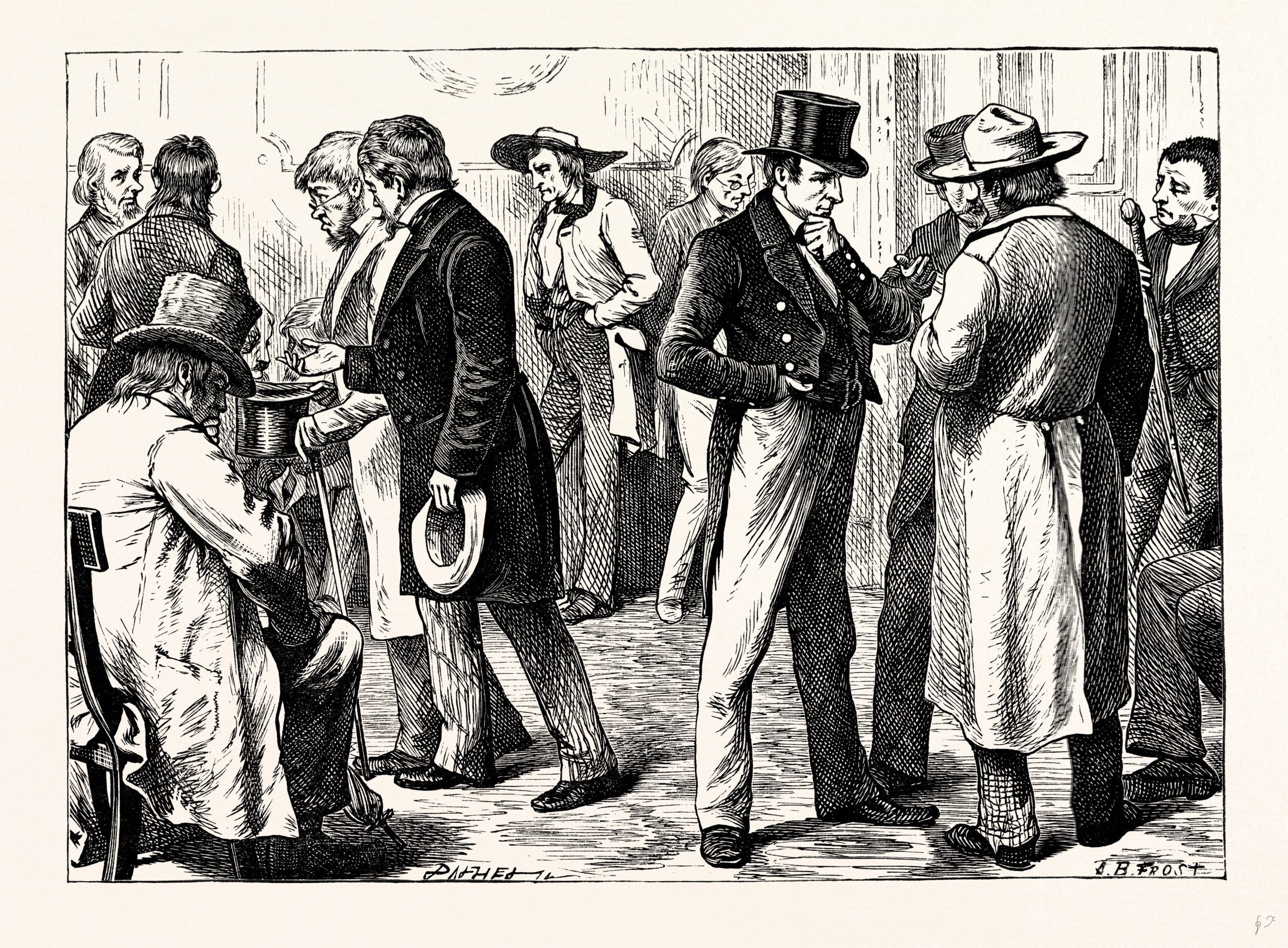 Charles Dickens, American Notes, 1842, "In The White House"