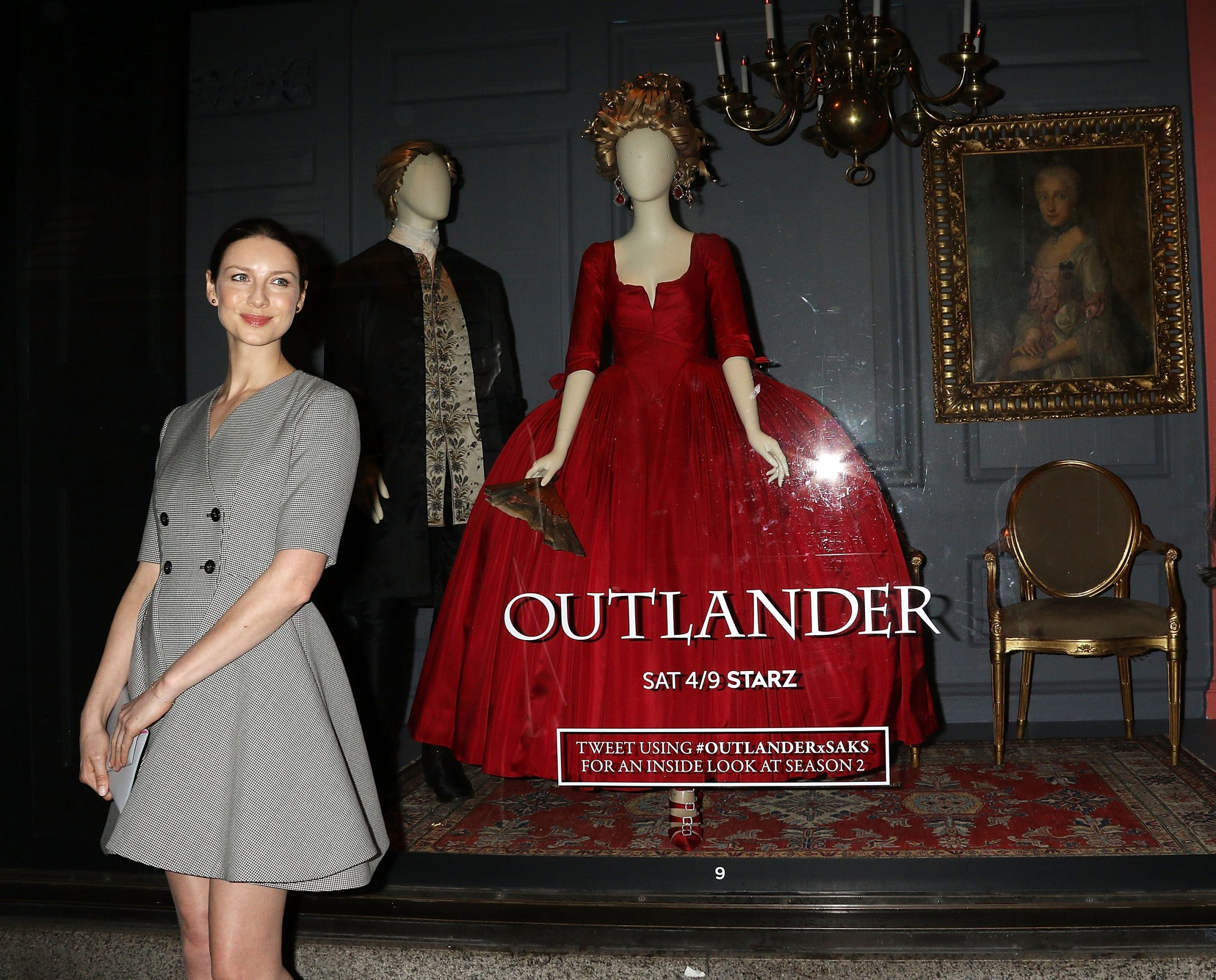 "Outlander" And Saks Fifth Avenue Photocall