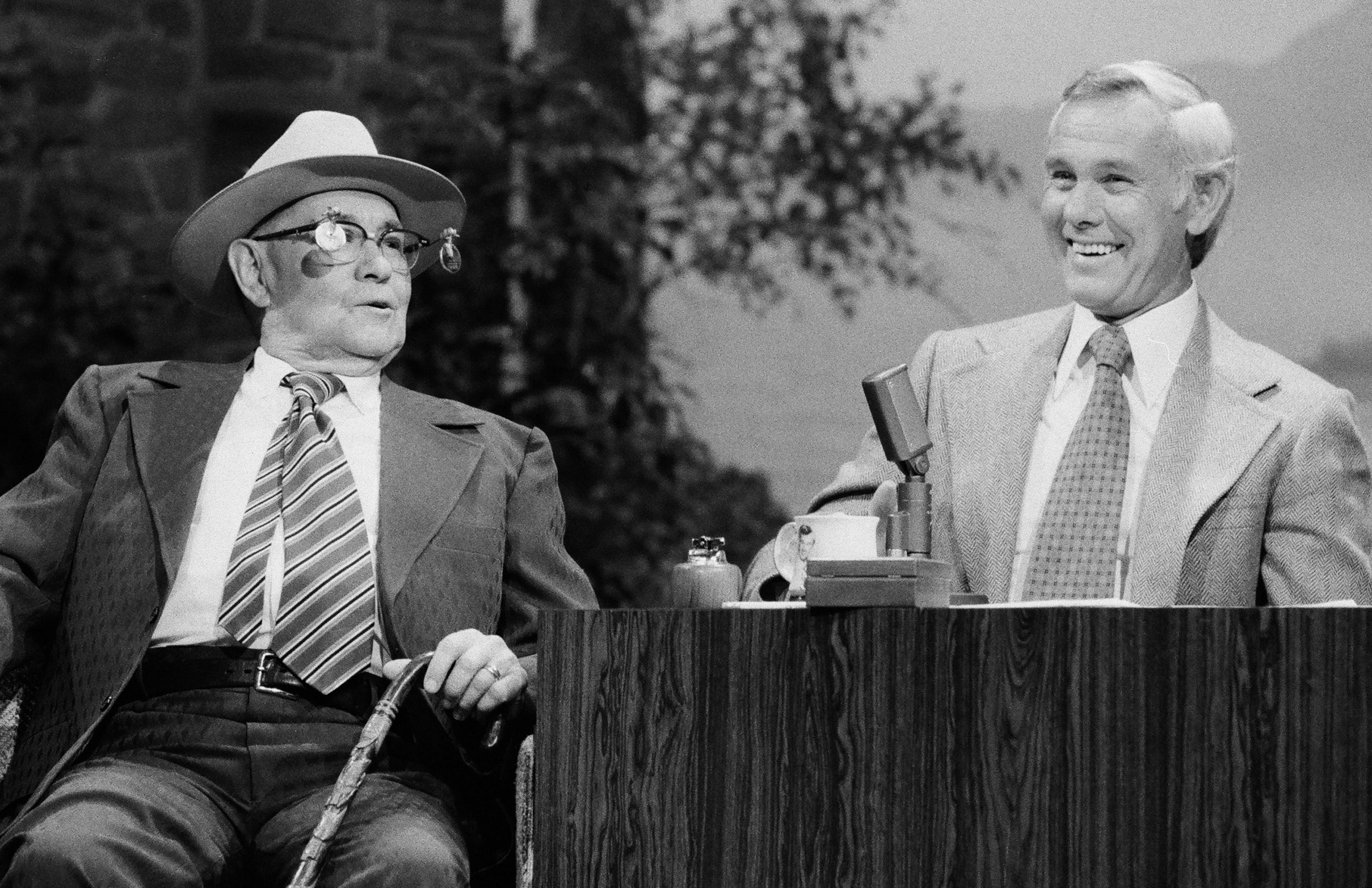 Plennie L. Wingo on the ‘Tonight Show’ with Johnny Carson in 1976.