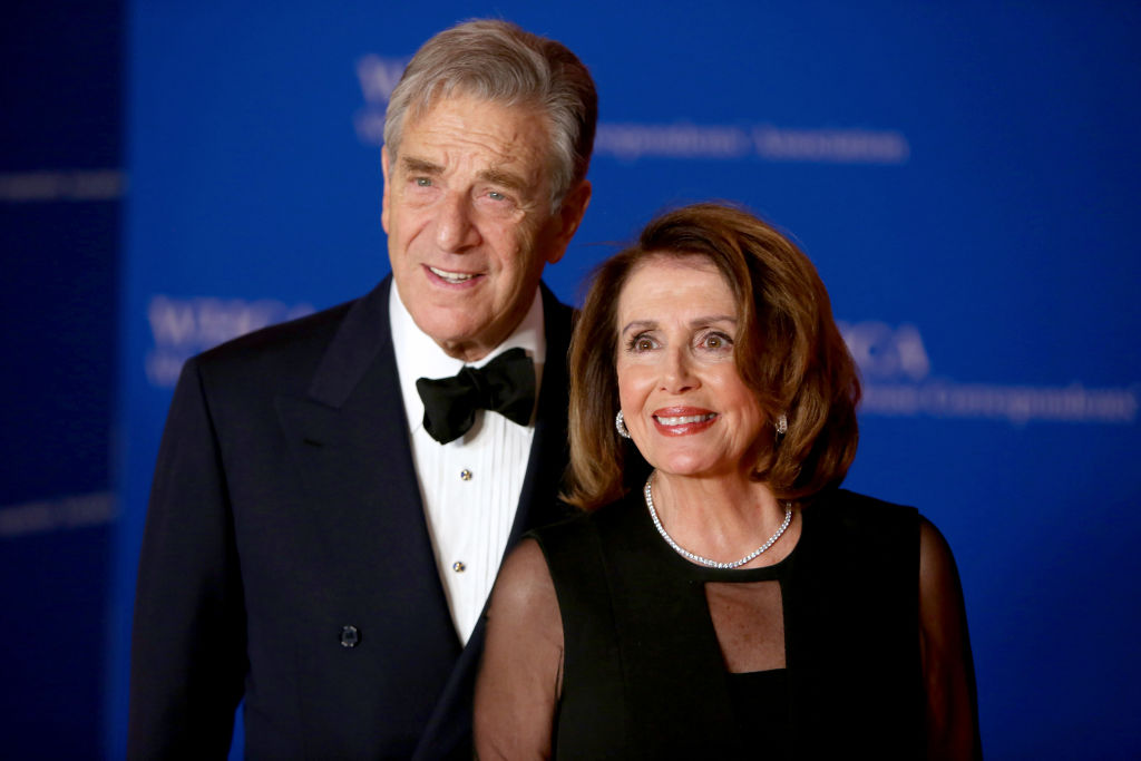 Nancy Pelosi and Paul Pelosi - 102822 Getty