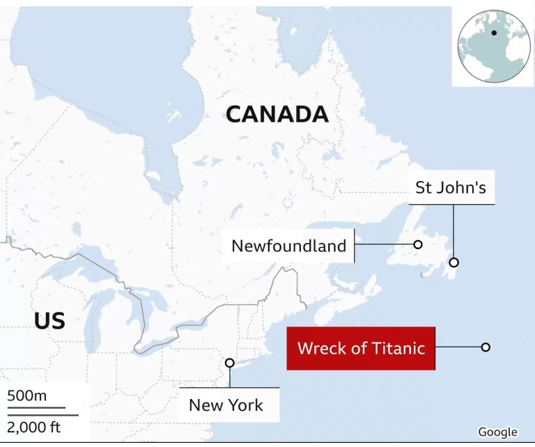 Missing Titanic sub: What we know so far about the search-and-rescue effort