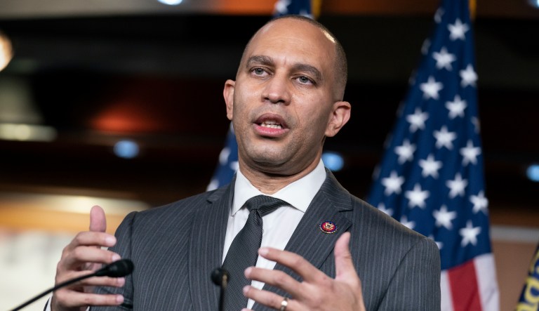 House Democratic Caucus Chairman Hakeem Jeffries.