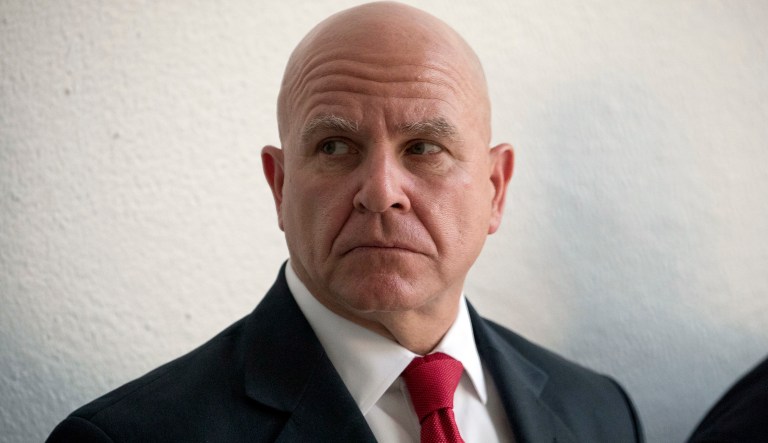 National security adviser H.R. McMaster