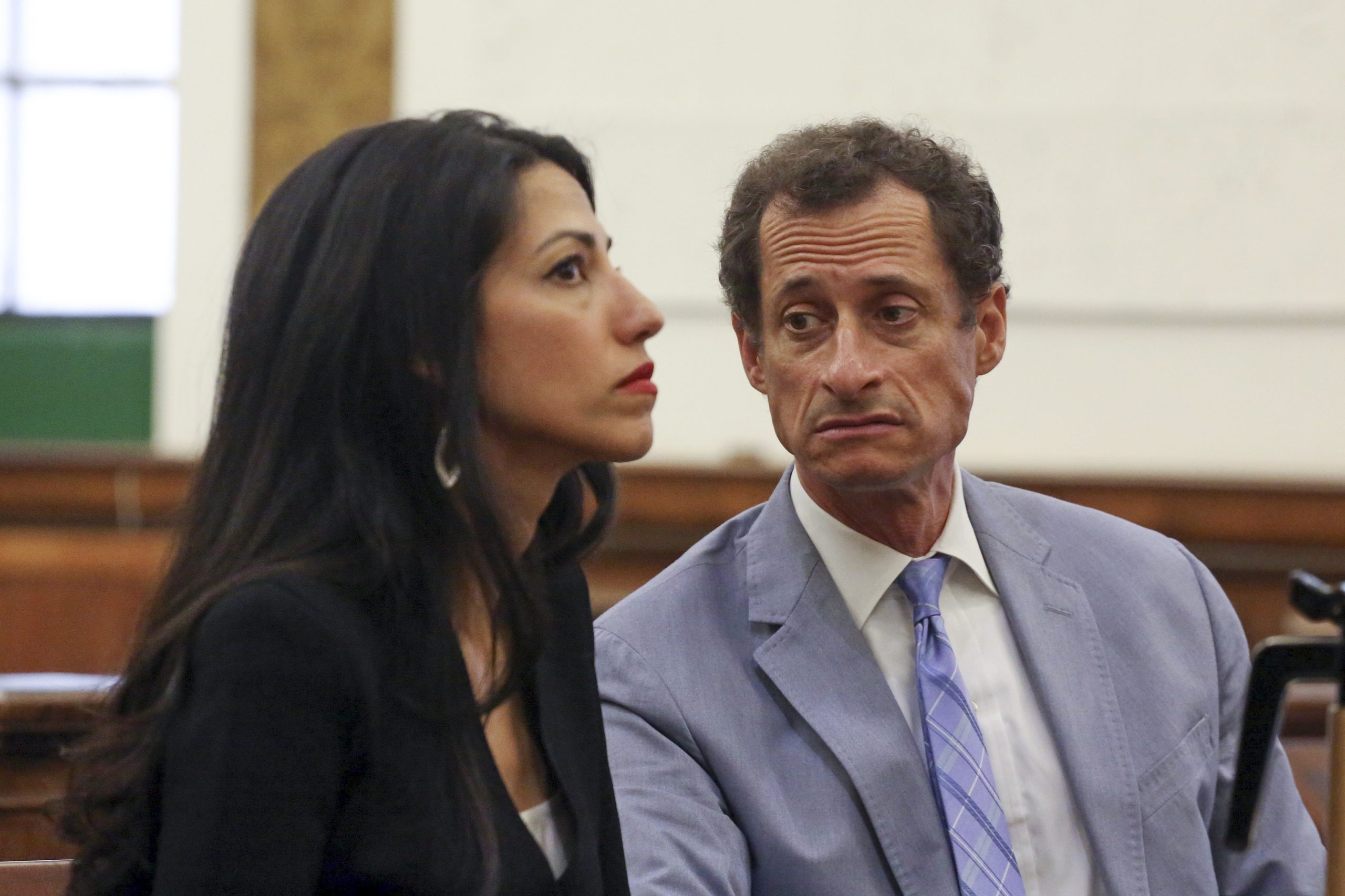 Anthony Weiner and Huma Abedin