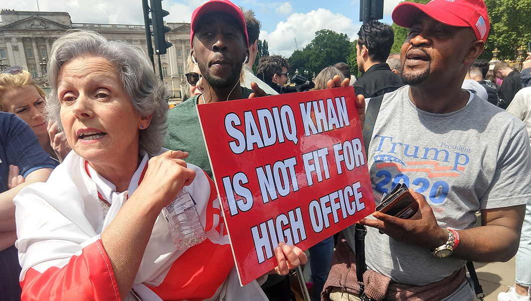 Britain Trump supporters