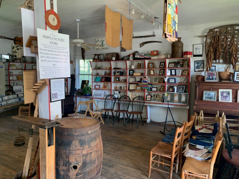 A lot of love and care went into maintaining the integrity and charm of this general store founded by Rita Scottâs grandparents in 1923.