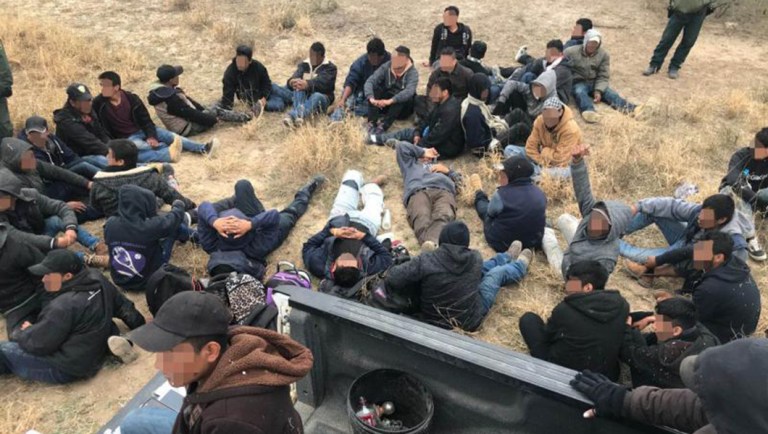 63 illegal immigrants nabbed near Texas-Mexico border