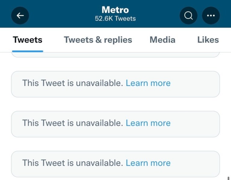 WMATA Twitter account hacked
