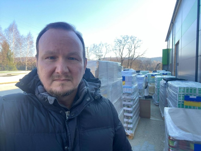 Missionary Jed Gourley has assisted in coordination efforts of donations, orders, and transportation of humanitarian aid. With two supply lines and around 20 trucks, food and supplies are delivered all throughout Ukraine. 