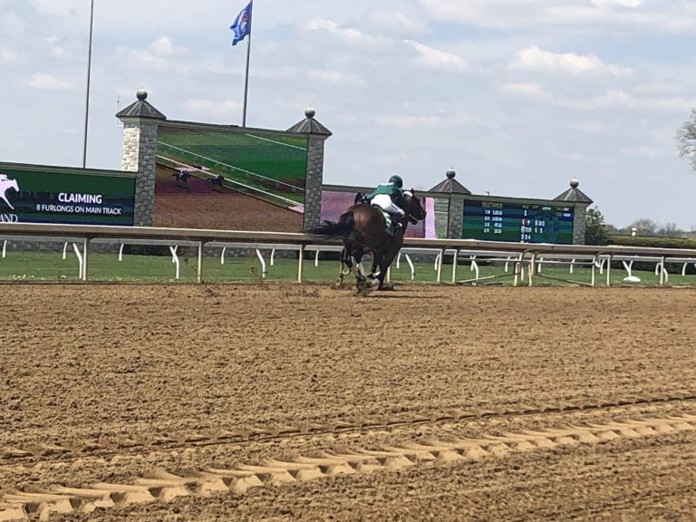 Before a day at the races, many years with the horses