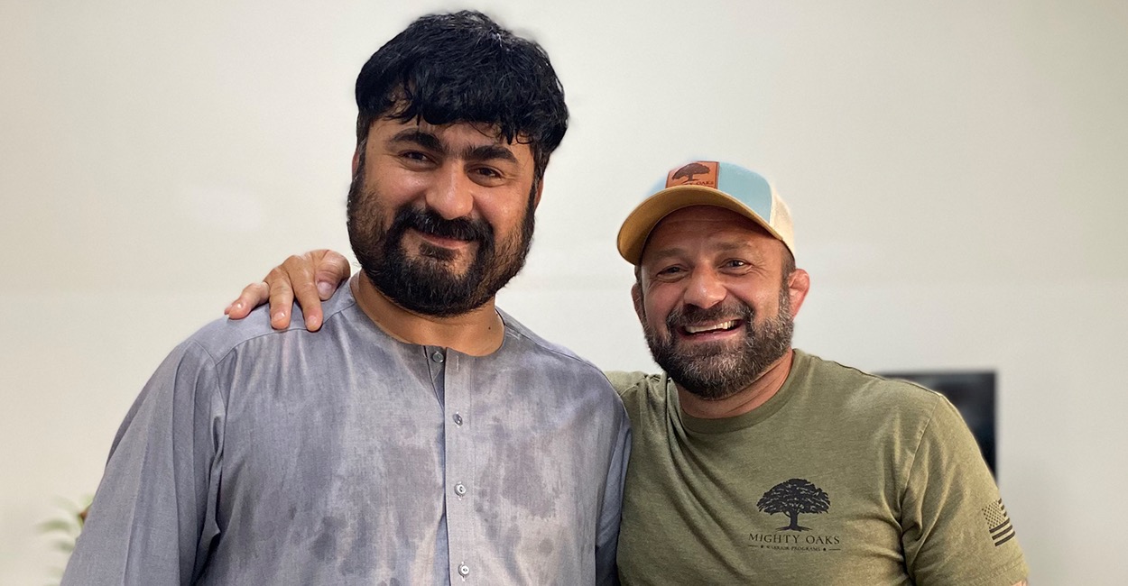 Chad Robichaux and Aziz