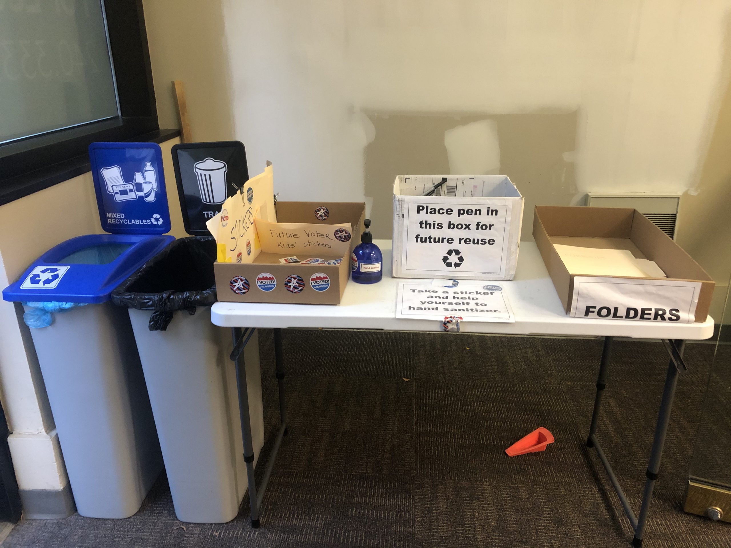 Courthouse early voting location in Arlington, Virginia