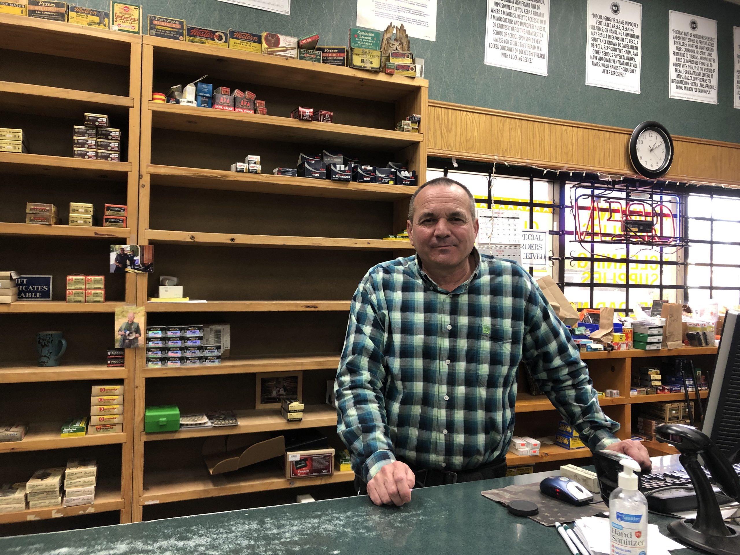 Patrick Jones, owner of Jones' Fort, in Redding, California